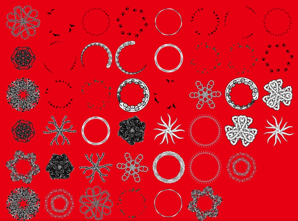 【APNG】動く枠とレース