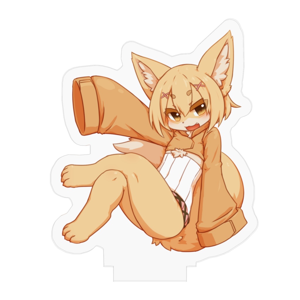 狐拉糕ちゃんアクリルフィギュア