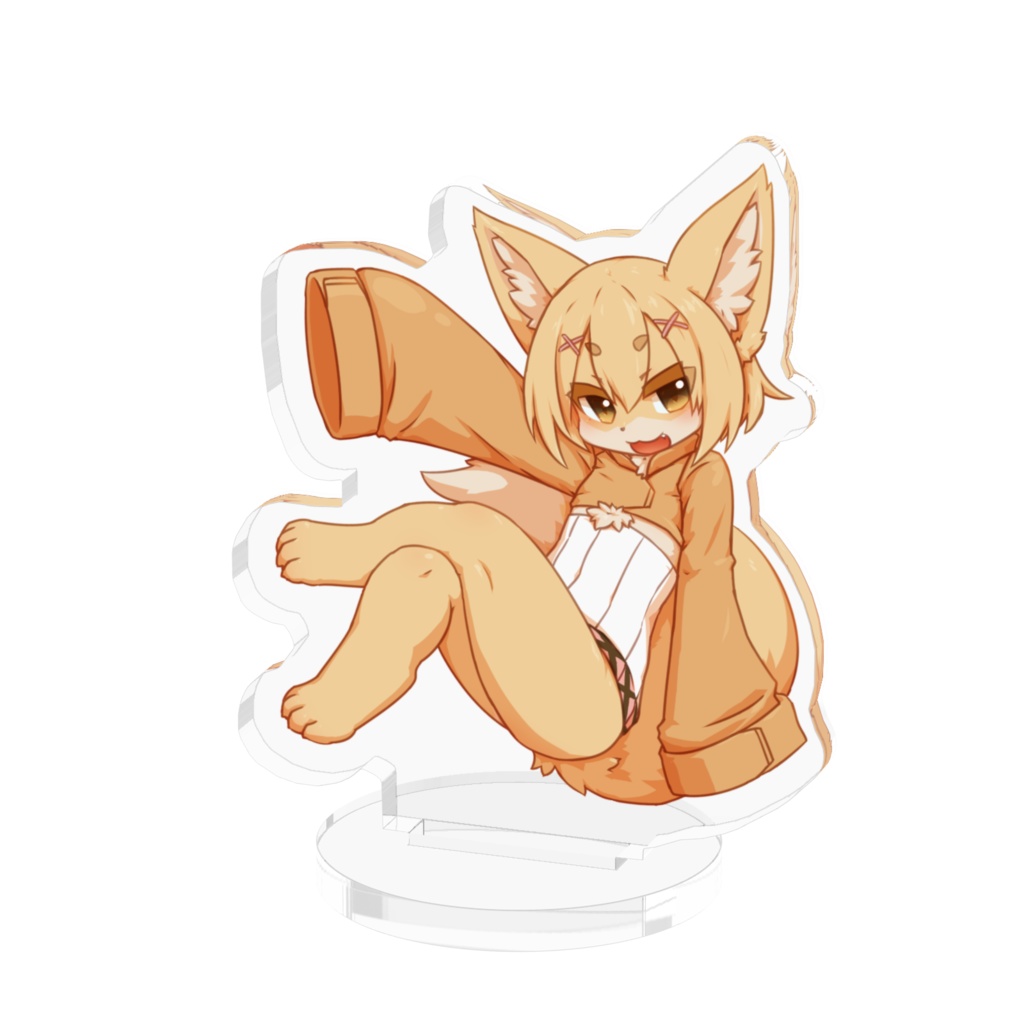 狐拉糕ちゃんアクリルフィギュア