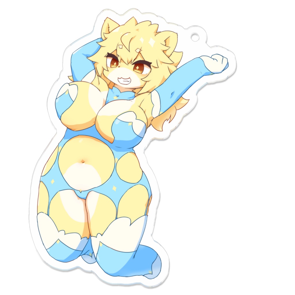 もちたぷダイブアクキー