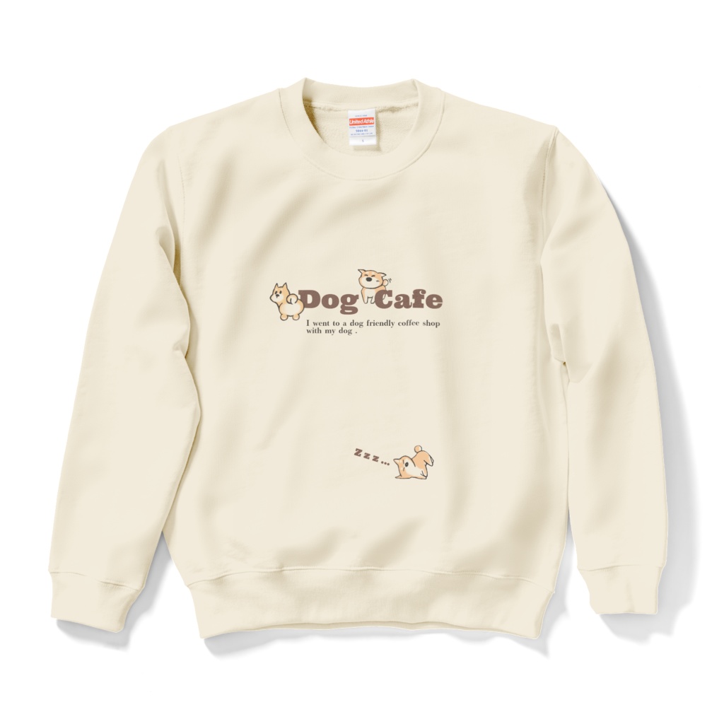 ミニ柴スウェット　ドッグカフェ