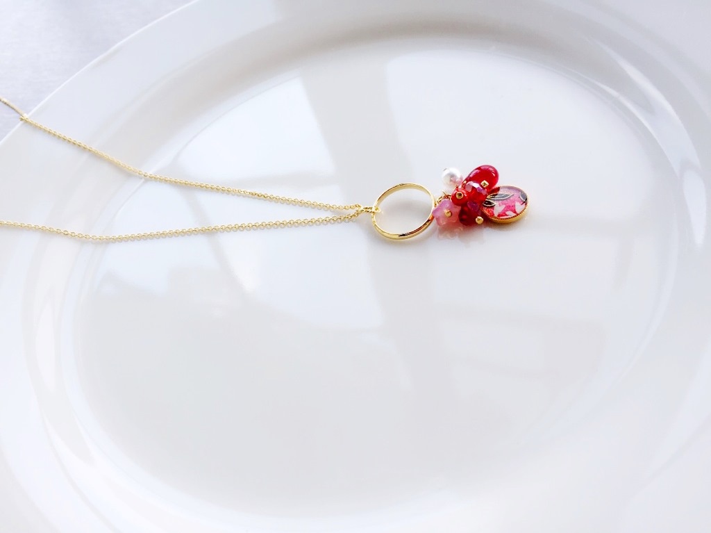 【刀剣乱舞】和柄リングネックレス