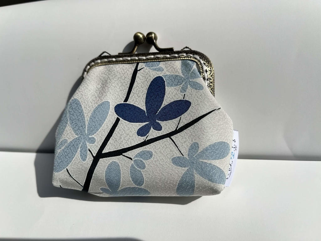 にゃん堕ふる ちびガマポーチ(8.5cm)