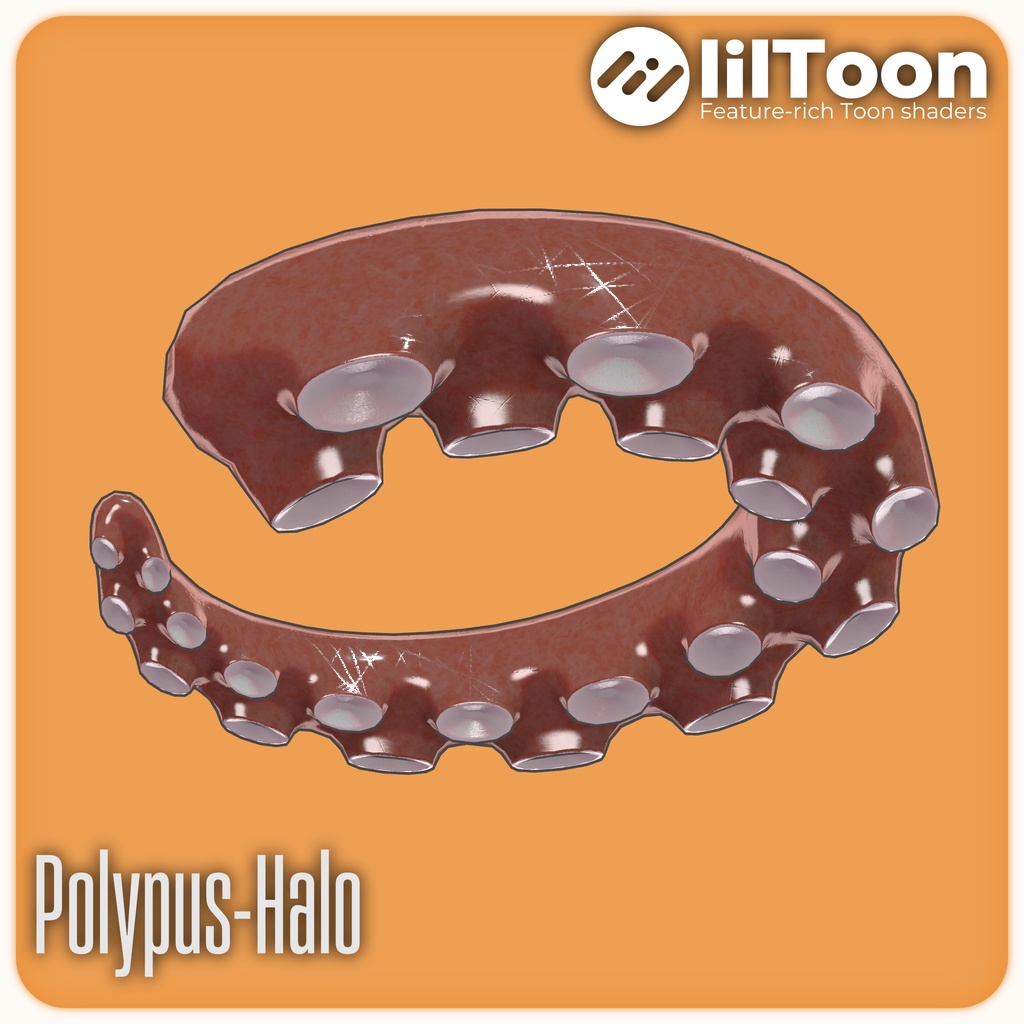 【VRChat想定】Polypus-Halo/タコヘイロー【PB/MA設定済み】