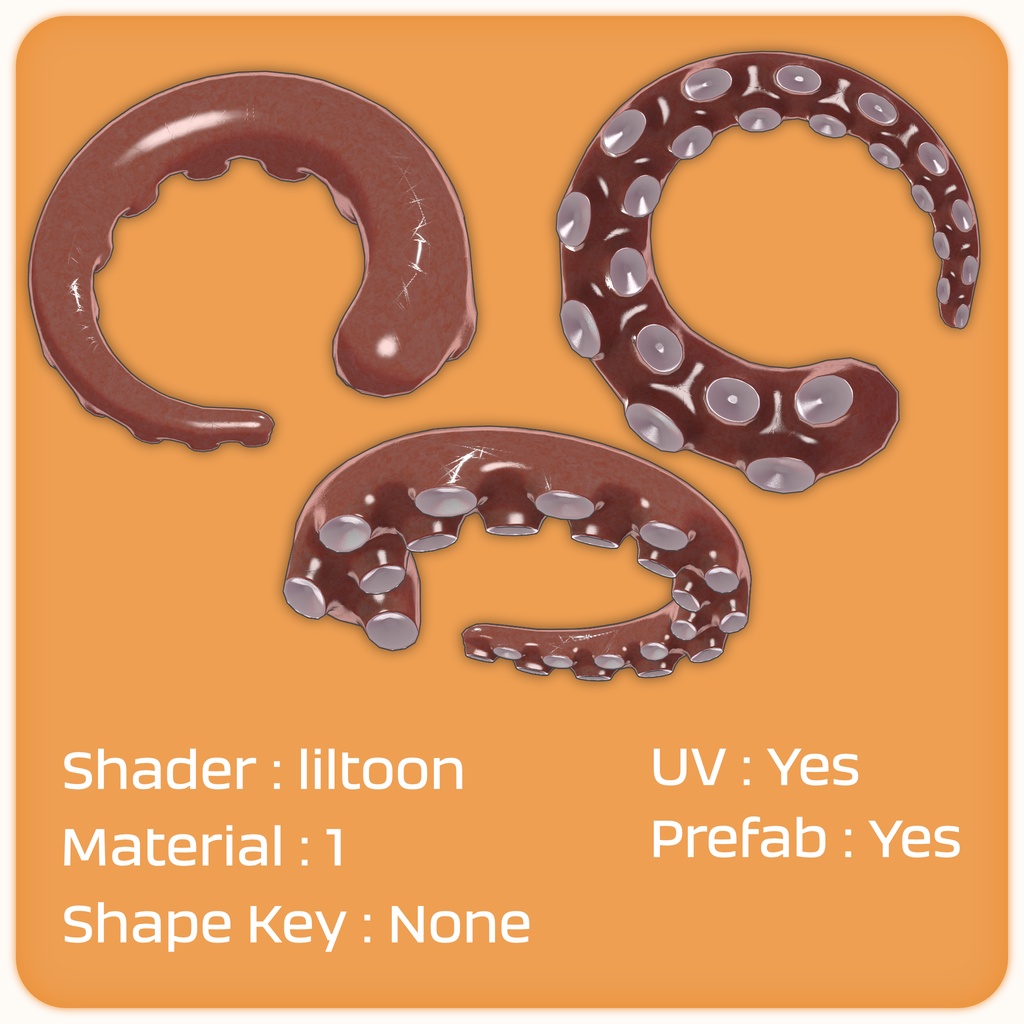 【VRChat想定】Polypus-Halo/タコヘイロー【PB/MA設定済み】