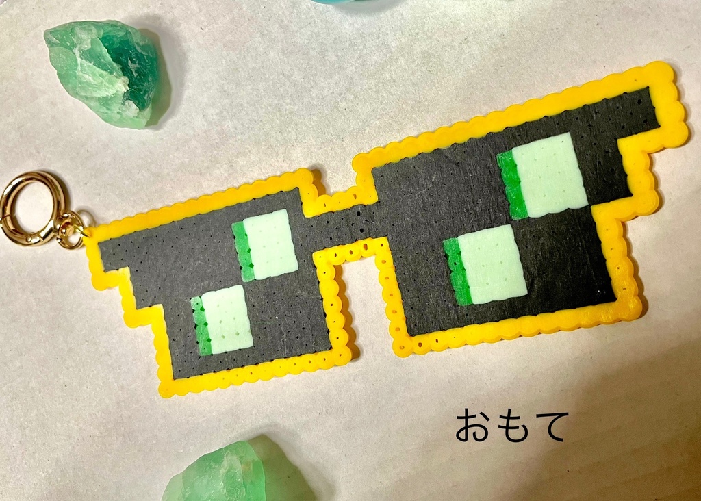 原神 コスプレ アハウ キィニチ サングラス 夜魂の加護ver キーホルダー