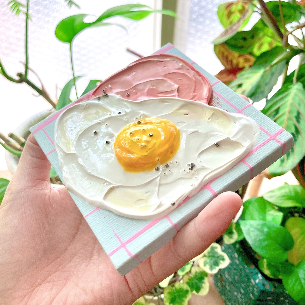 ハムエッグ②