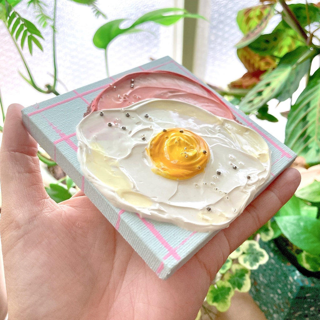 ハムエッグ④