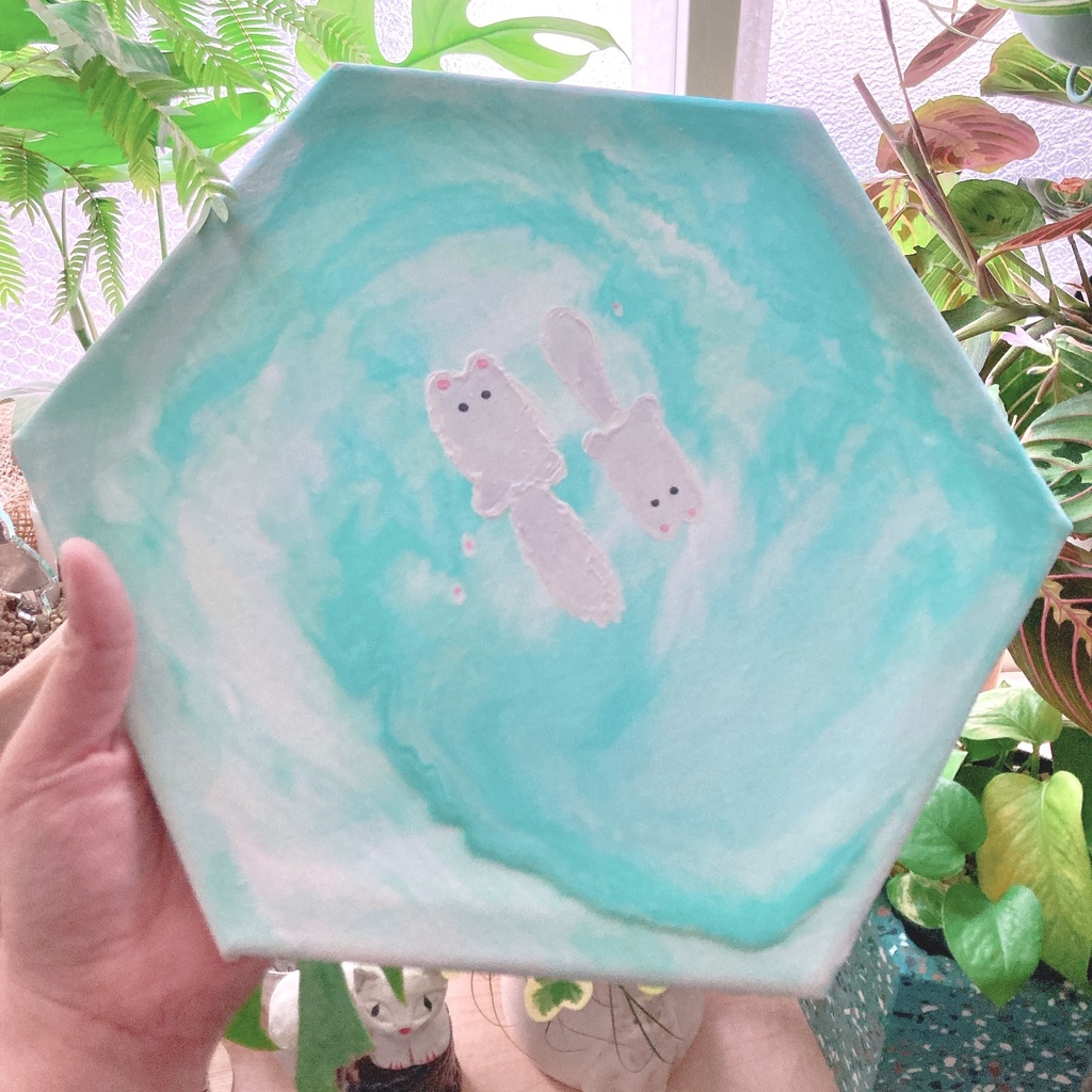 渦に巻き込まれるUMAチャン