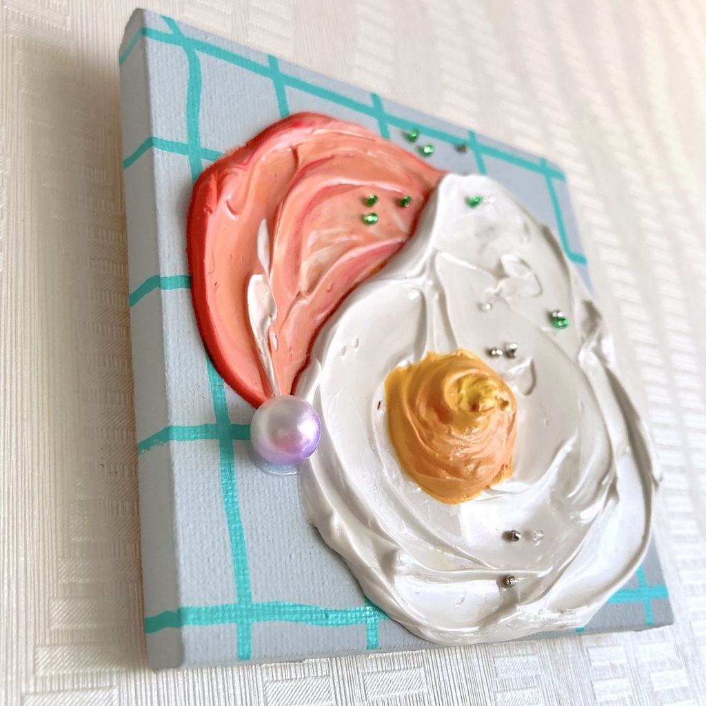 ハムエッグ🍳グレー②