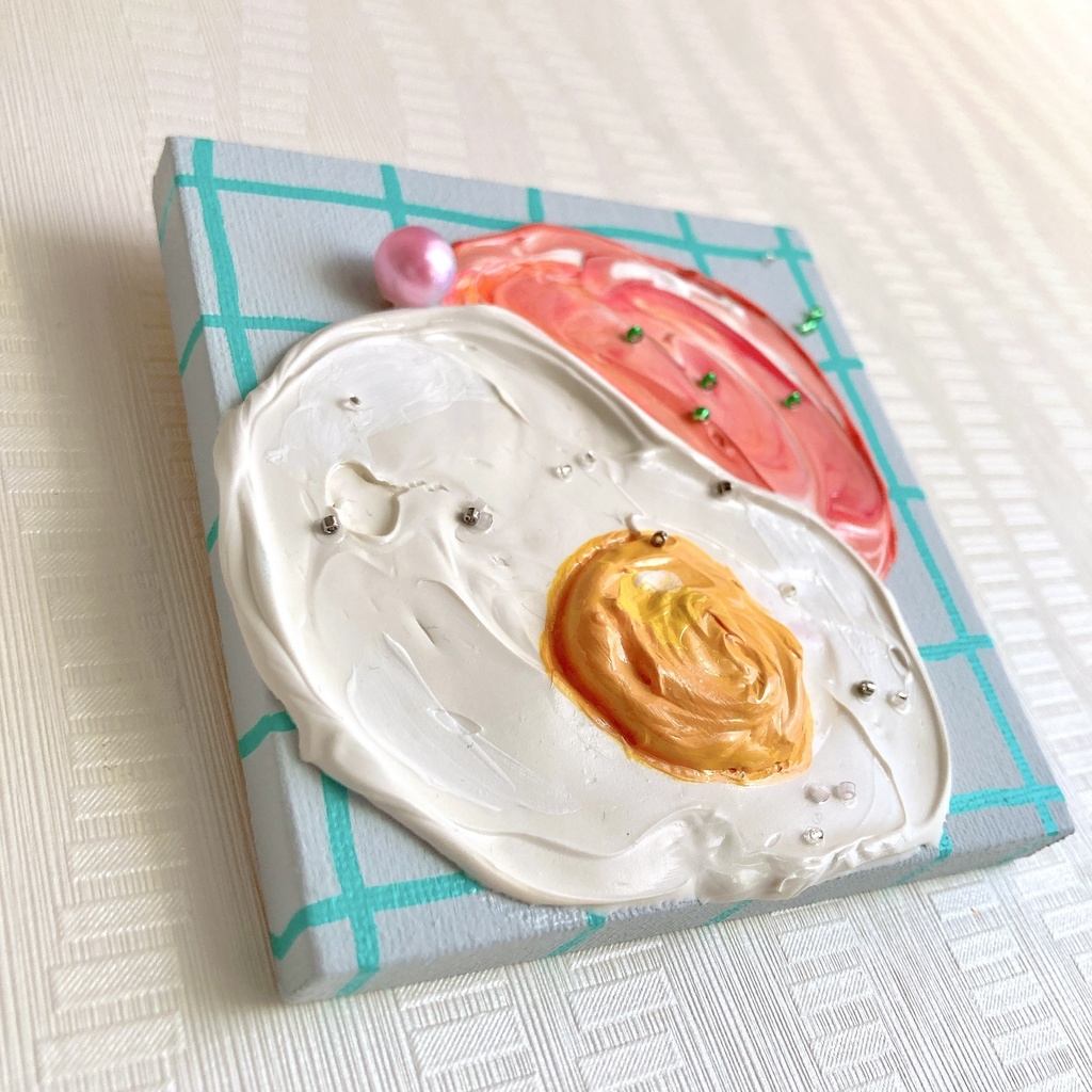 ハムエッグ🍳グレー③