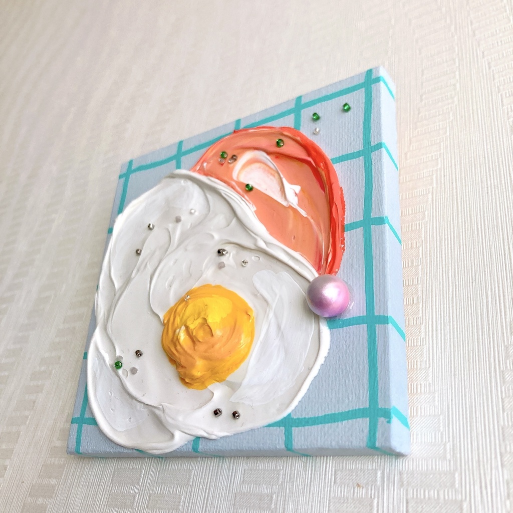 ハムエッグ🍳グレー④