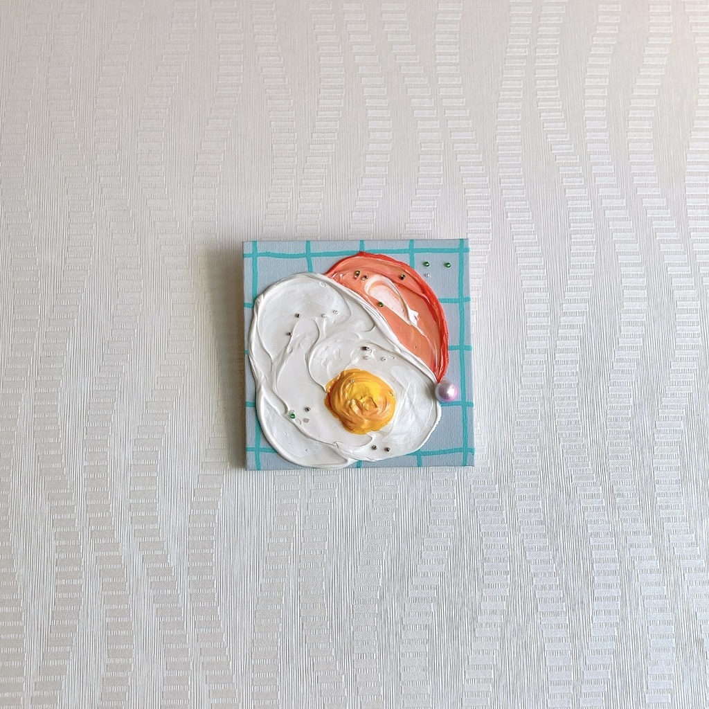 ハムエッグ🍳グレー④