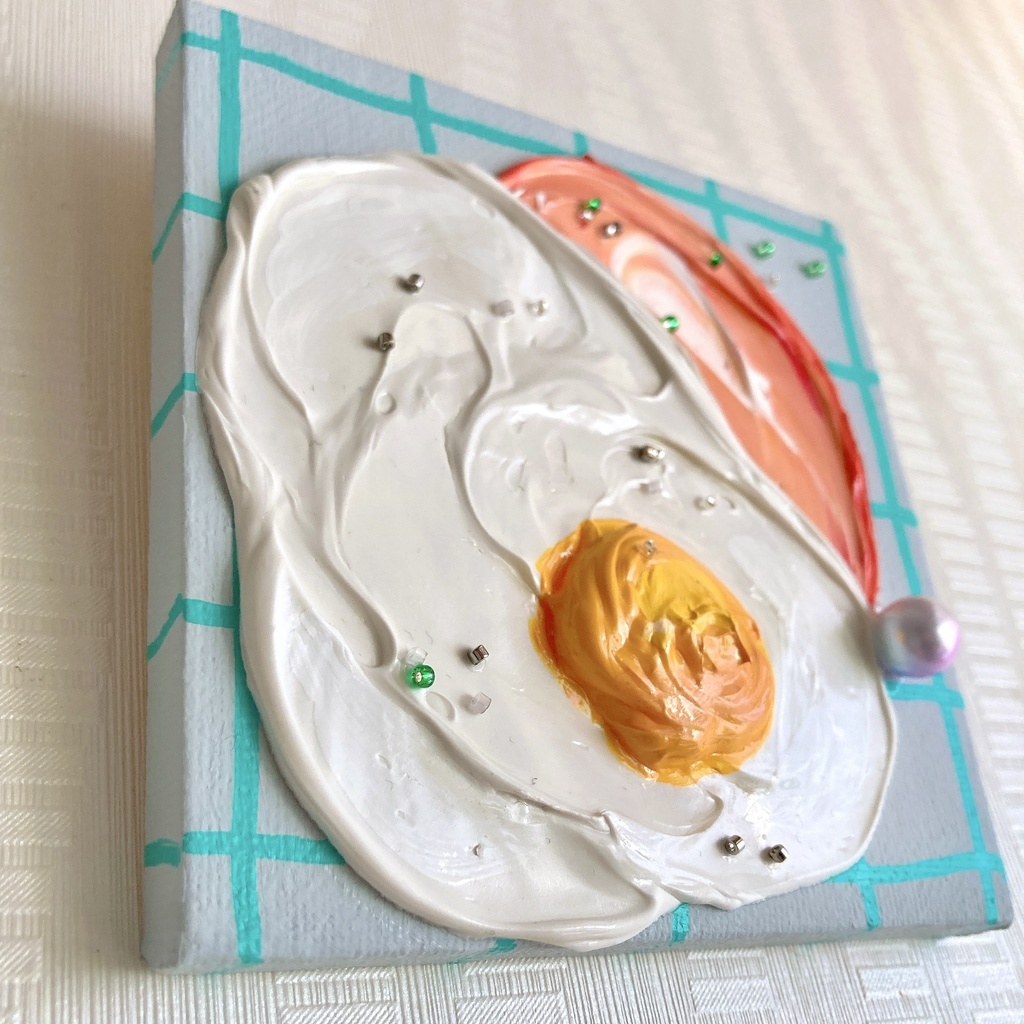 ハムエッグ🍳グレー④