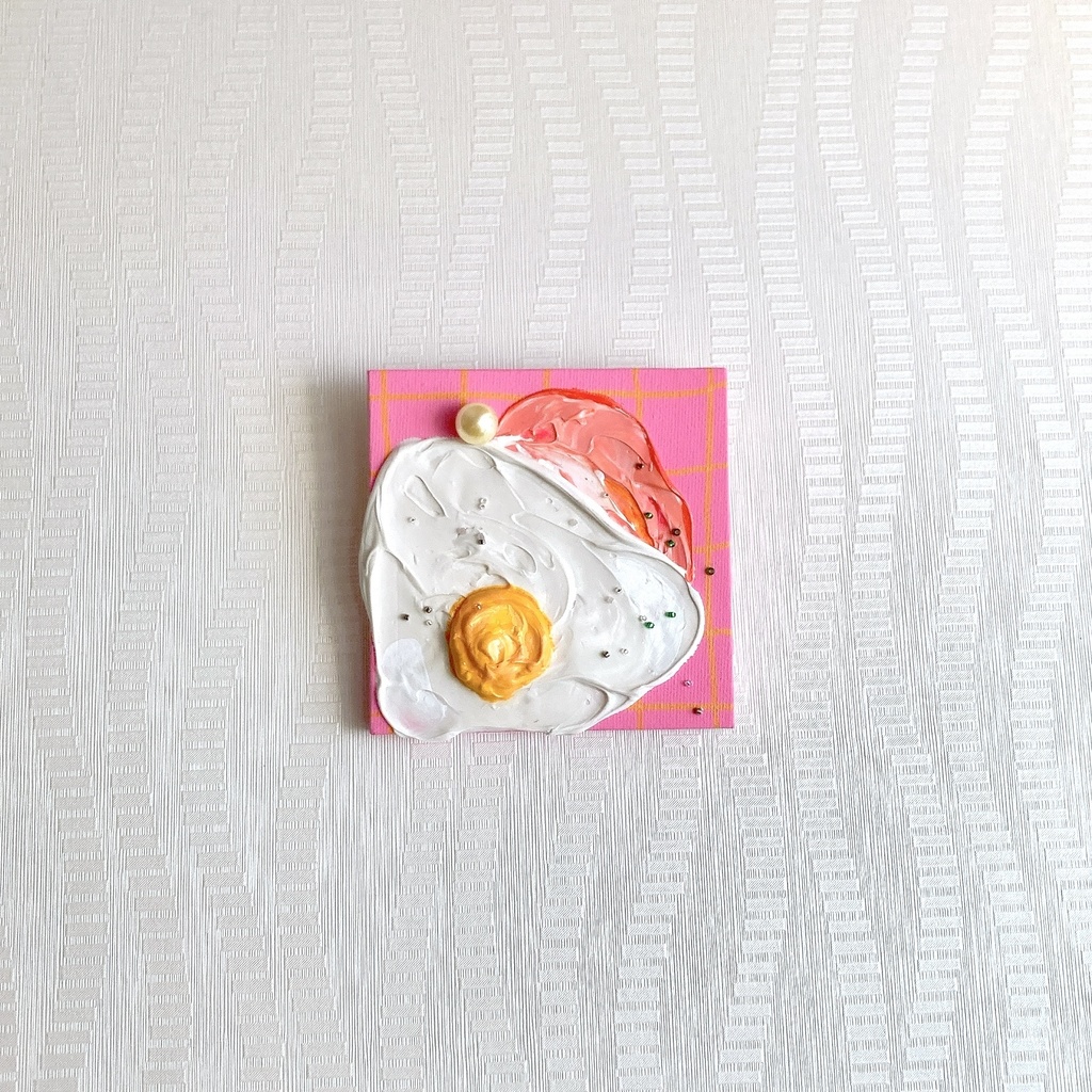 ハムエッグ🍳ピンク②