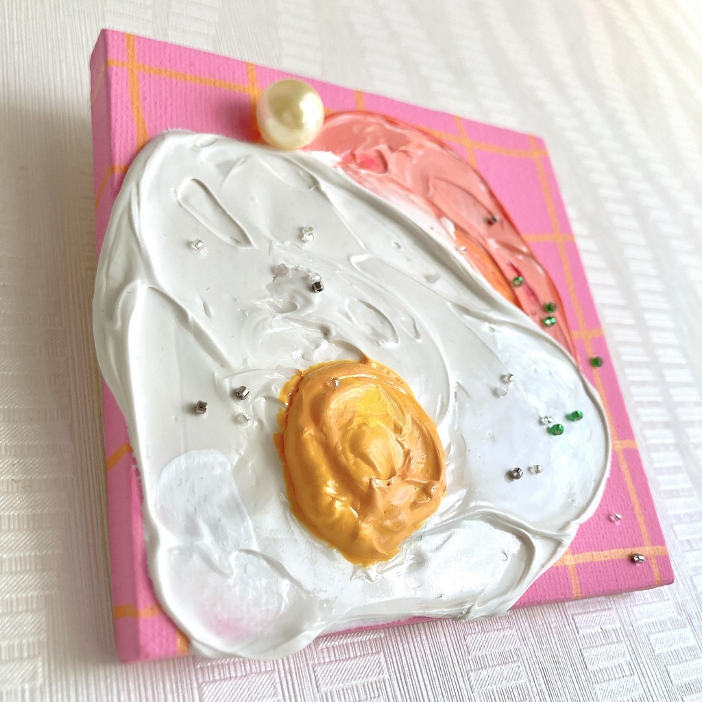 ハムエッグ🍳ピンク②