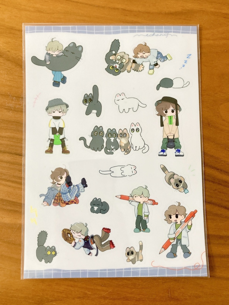 ちよあいダイカットシール