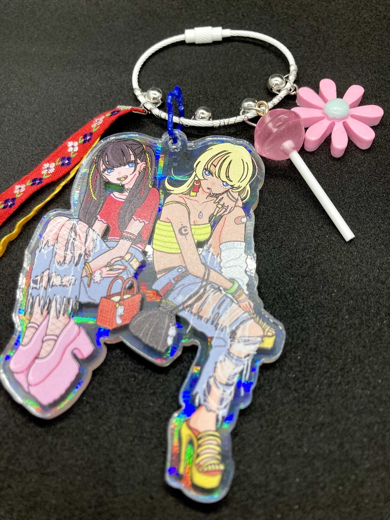 星月チャンアクキー