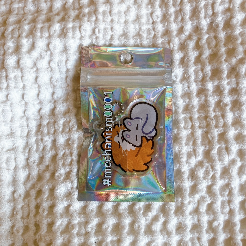 ねこぺろぺろアクキー