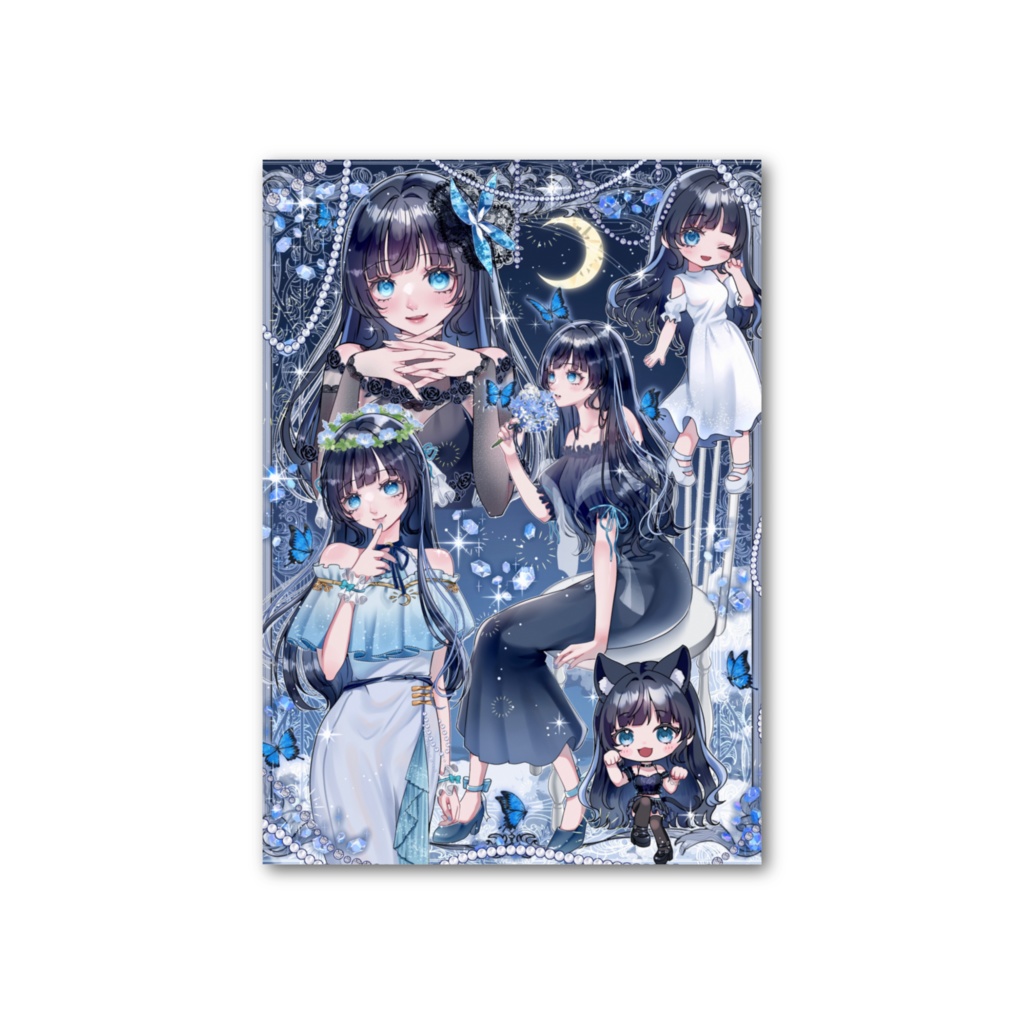 フォト風カード　詰め込み絵　Kohaku様