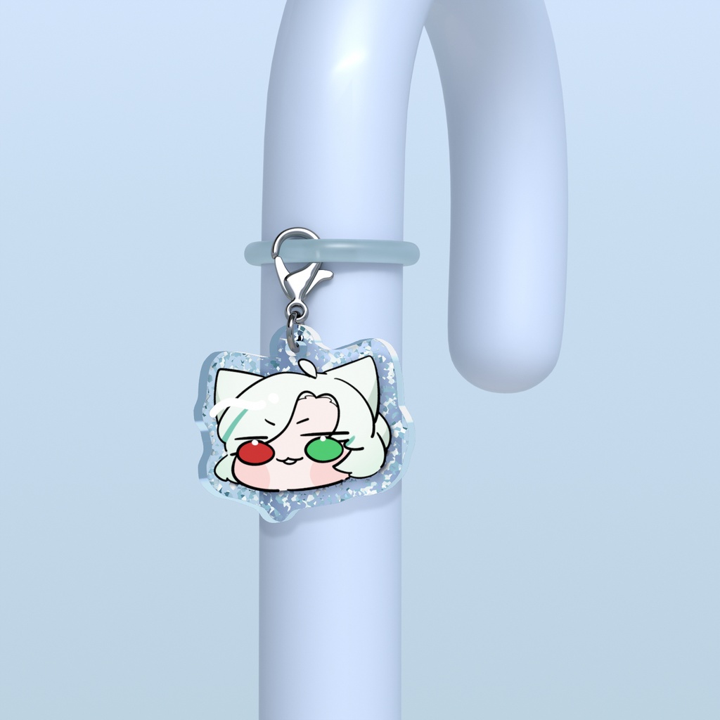 【一周年記念グッズ】めじるしチャーム - 翡翠シュラ