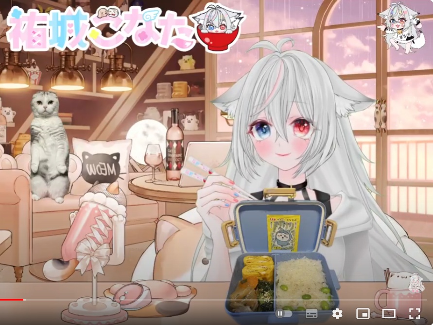 ■フリー素材■お箸を持つ手■Vtuber向け配信素材