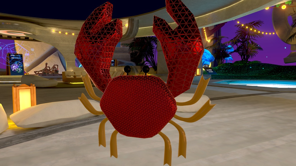 VRChat想定 さす蟹