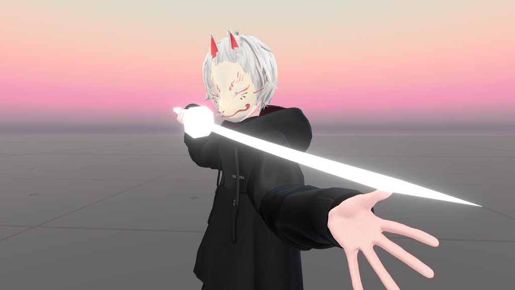 VRChat想定 一本桜景厳