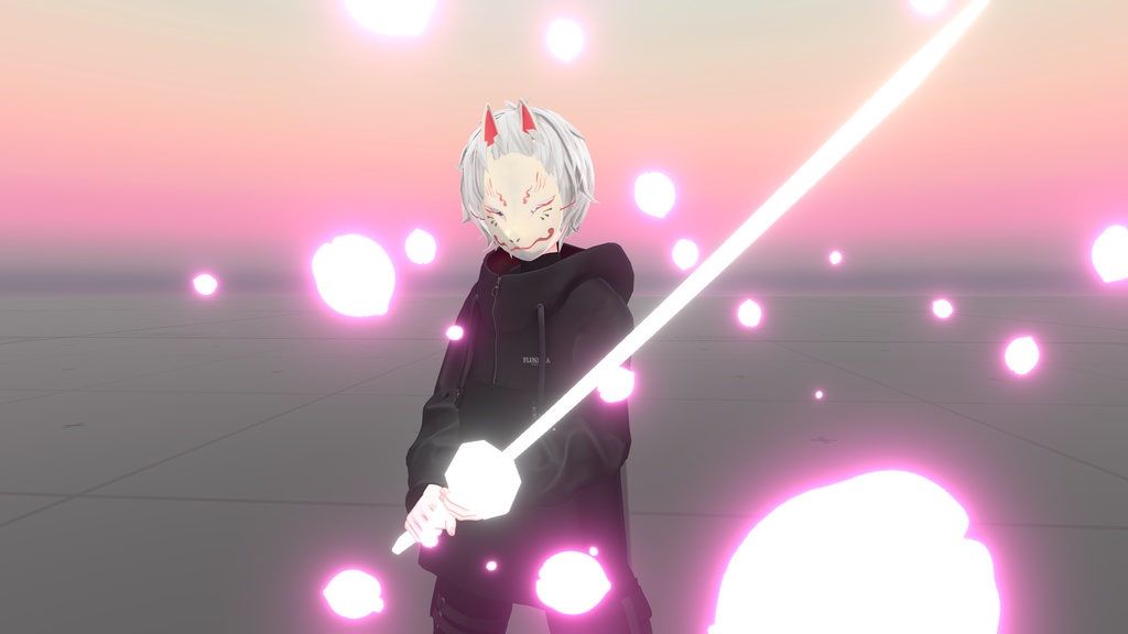 VRChat想定 一本桜景厳