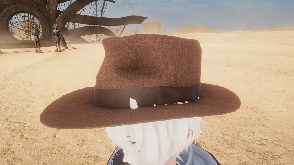 VRChat想定 ミンディージョーンズの帽子(レア物)
