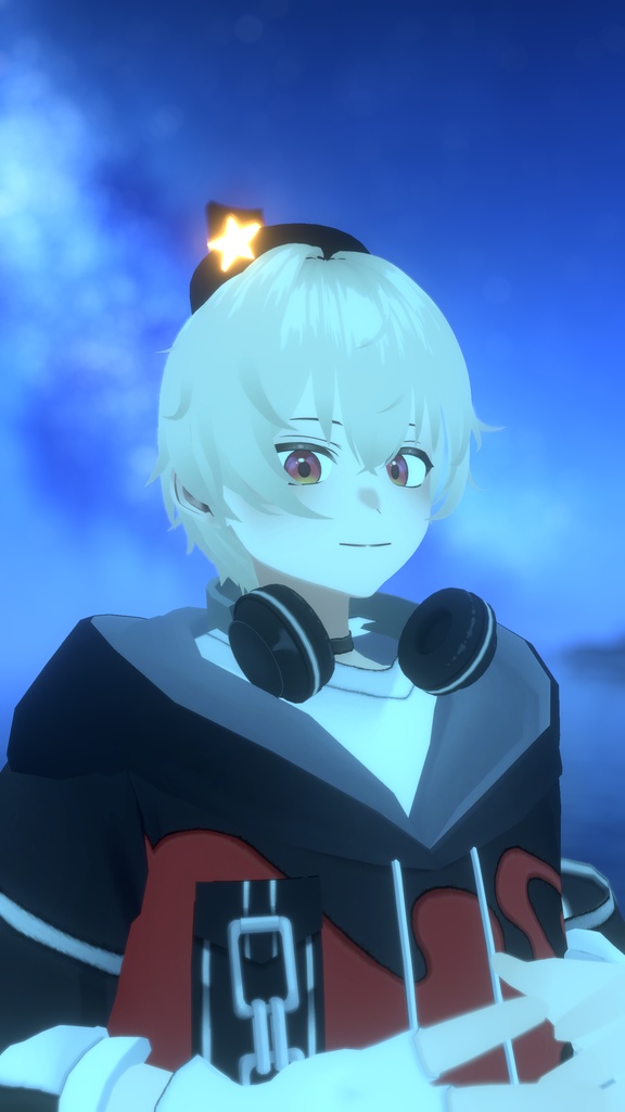 VRChat想定 彦帽子