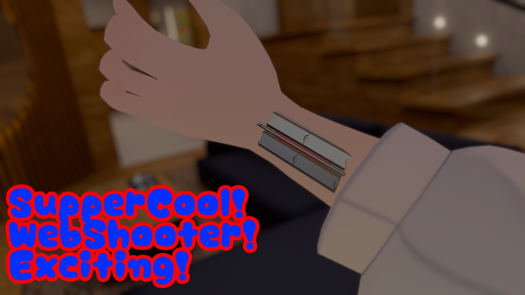VRChat想定 ウェブシューター