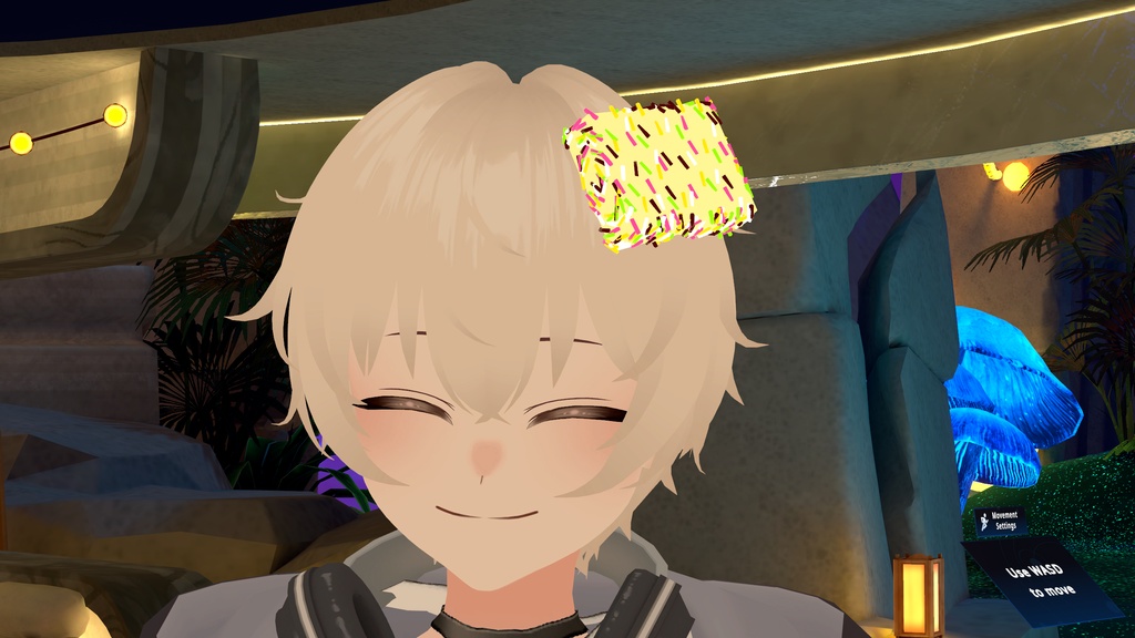VRChat想定 バターにカラースプレーかけたやつ
