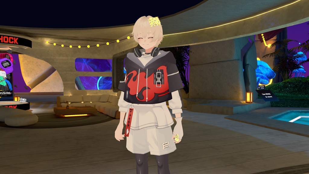 VRChat想定 バターにカラースプレーかけたやつ