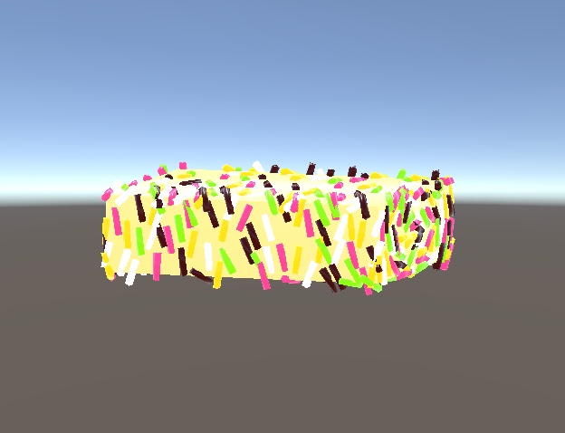 VRChat想定 バターにカラースプレーかけたやつ