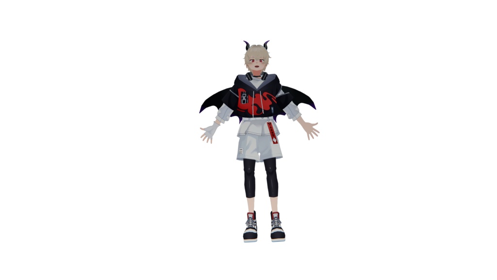 2026年ハロウィン前限定無料 VRChat想定 悪魔セット