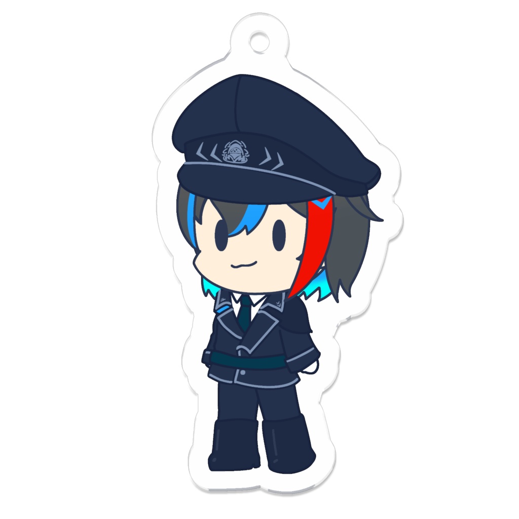 鮫雄 軍服衣装（アクキー）