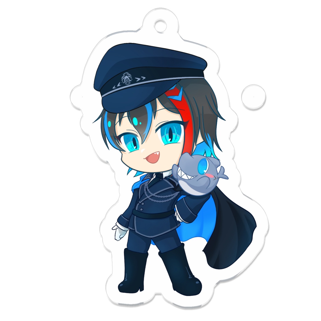 鮫雄 軍服衣装通常(アクキー)