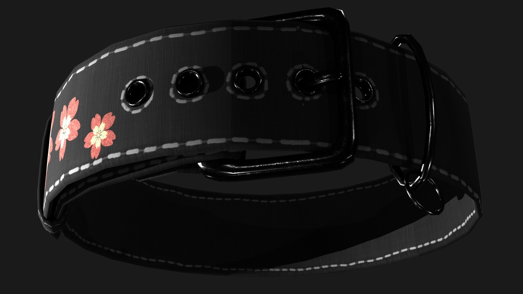 Pet Collar VRChat avatar accessory [ VRCFury set up ] - Rusty's Assets ...