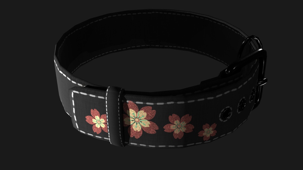 Pet Collar VRChat avatar accessory [ VRCFury set up ] - Rusty's Assets ...