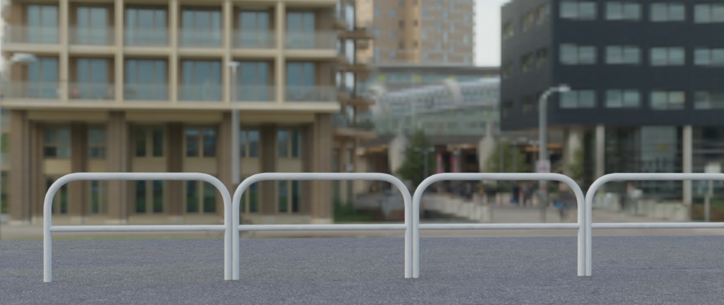 道路 柵 3点セット 保存形式fbx版