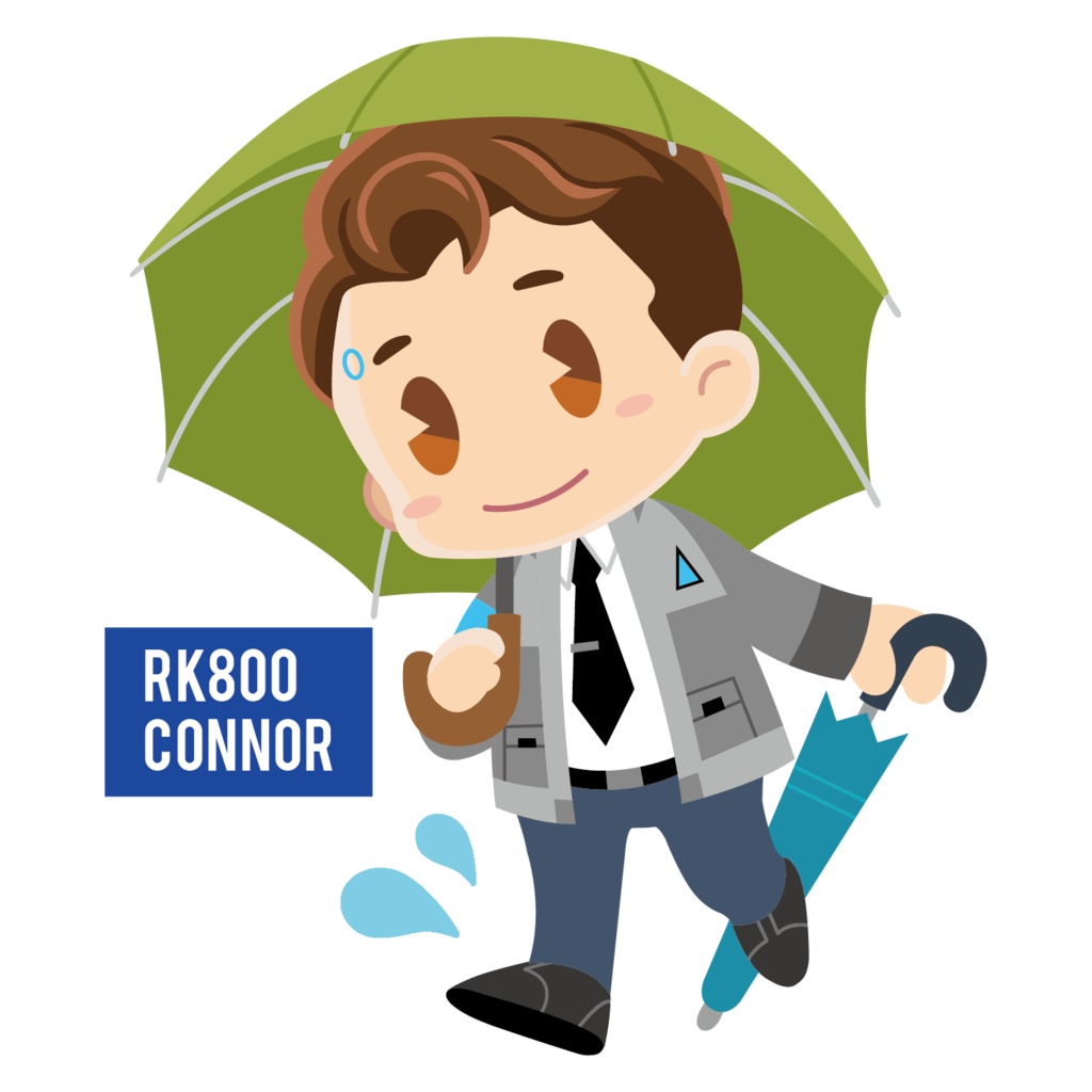 Detroit: Become Human RK800コナー アンブレラマーカー