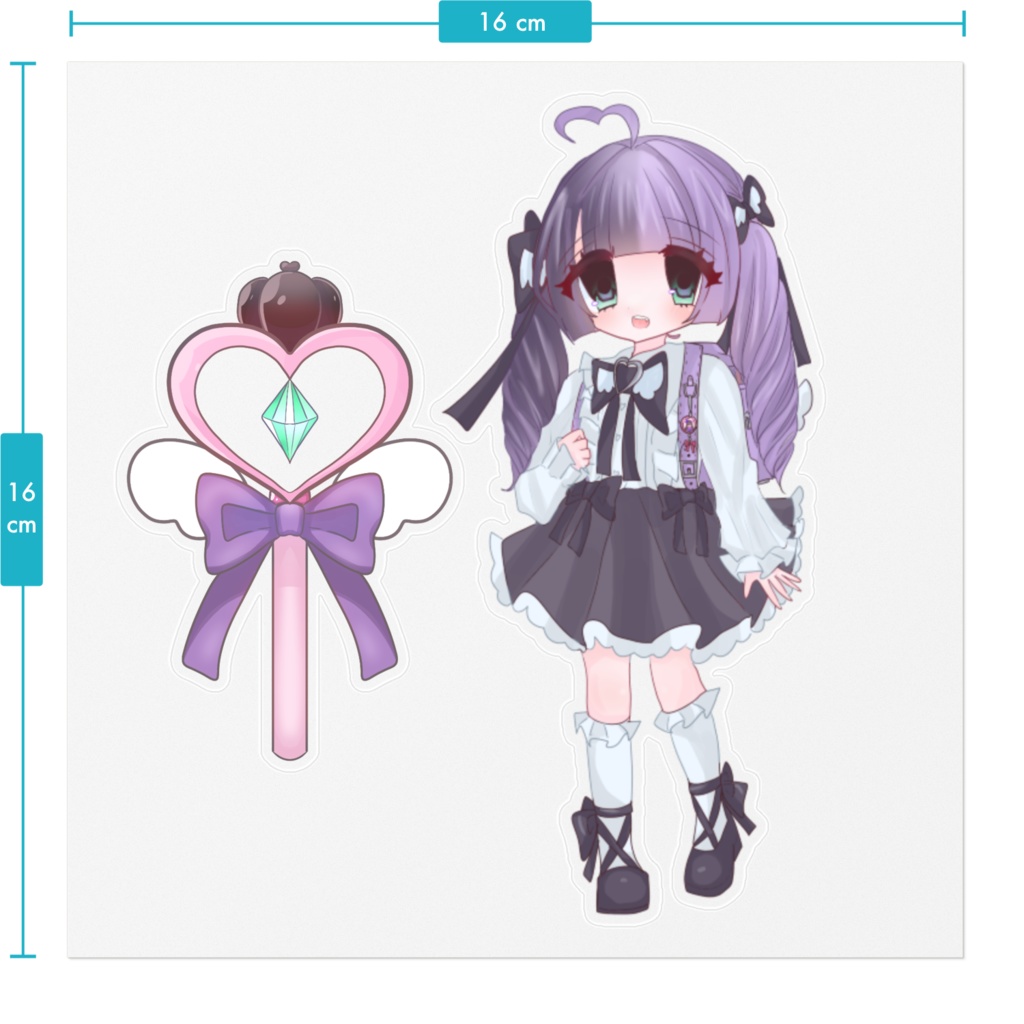 コバトちゃと魔法のすてっきのすってかー🎶໒꒱