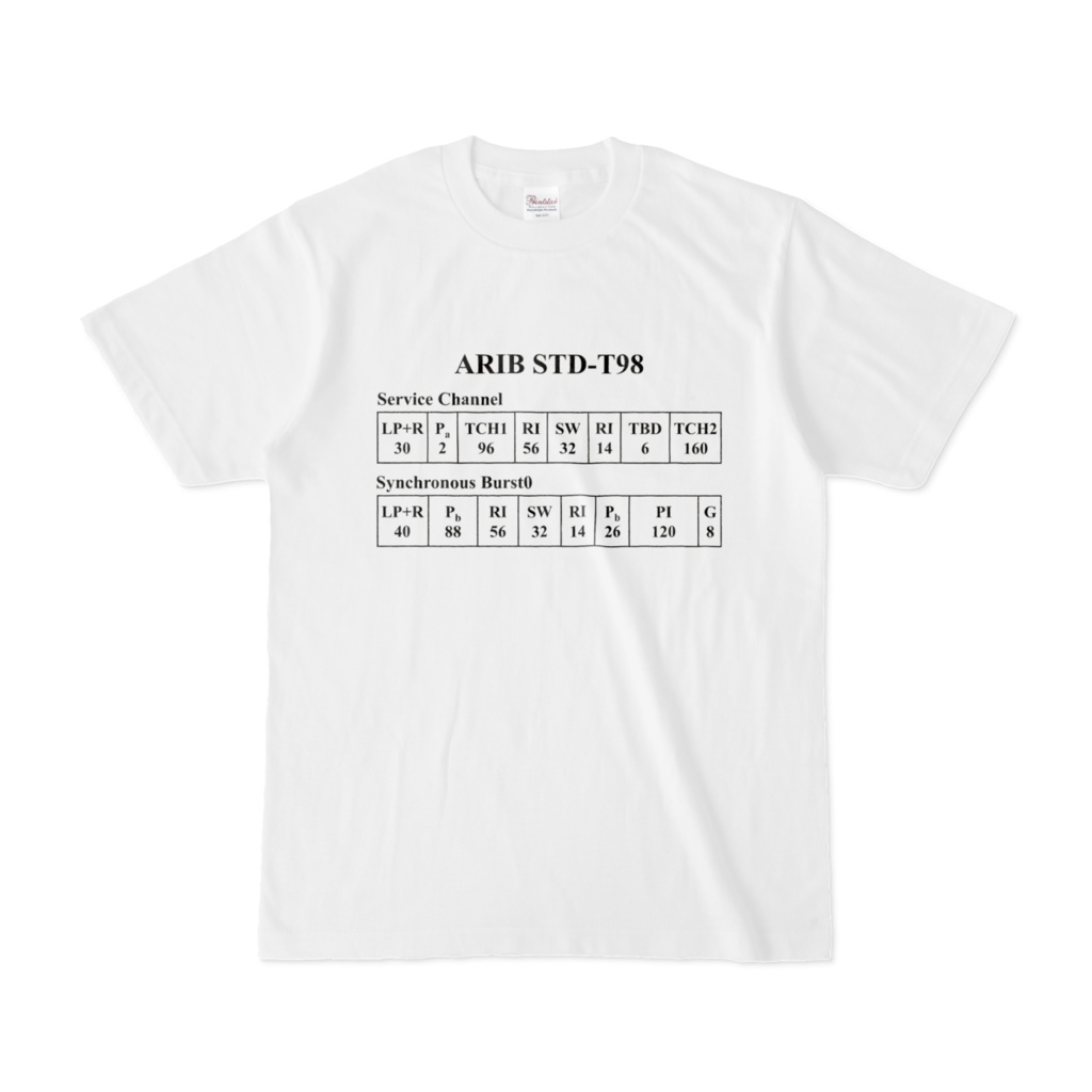 ARIB STD-T98 Tシャツ