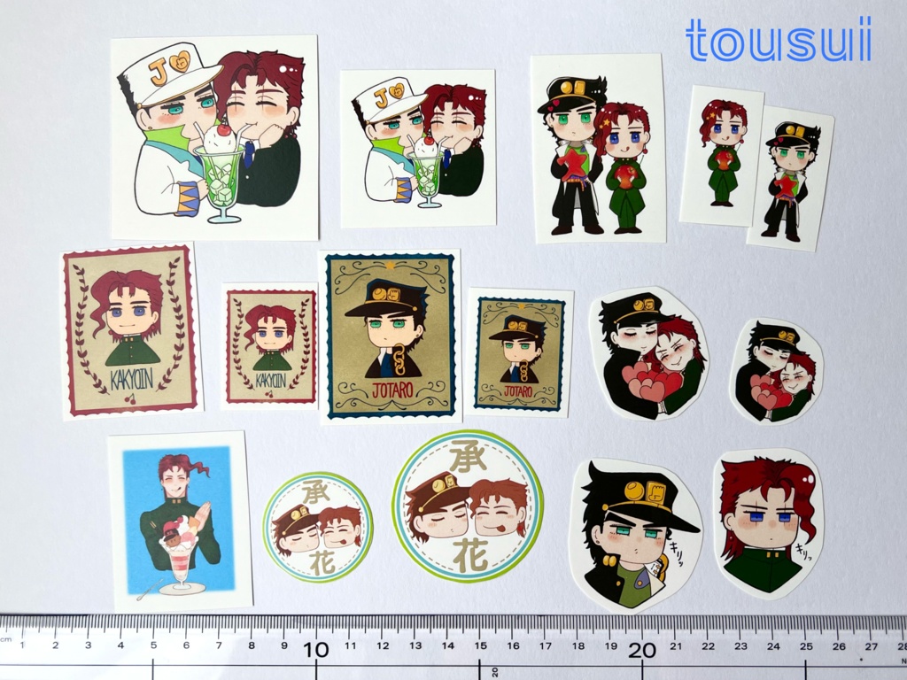 承花のフレークシール