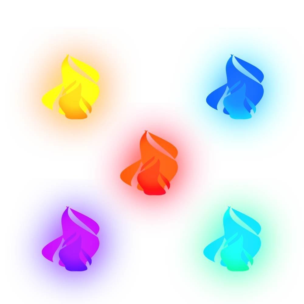 【APNG】🔥 幻想の炎アニメーション 🌈