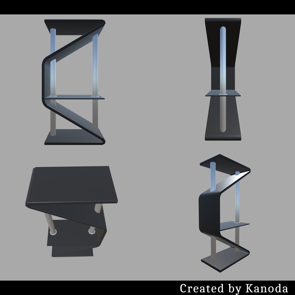 【VRChatワールド用】普通の棚