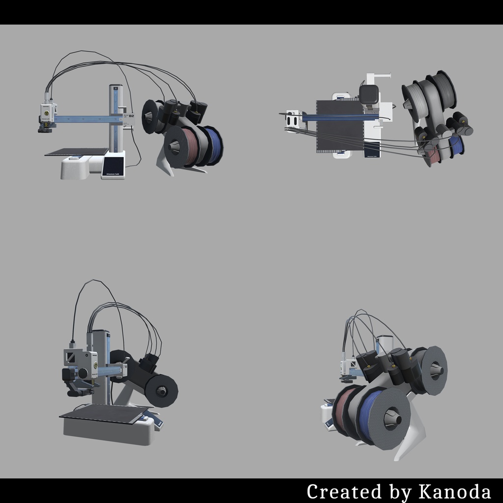 【VRChatワールド用】普通の3Dプリンター