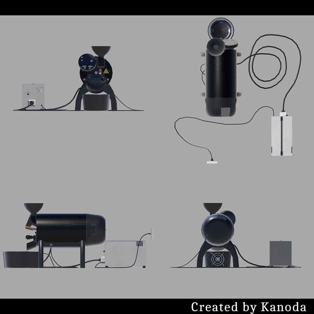 【VRChatワールド用】普通のコーヒーロースター