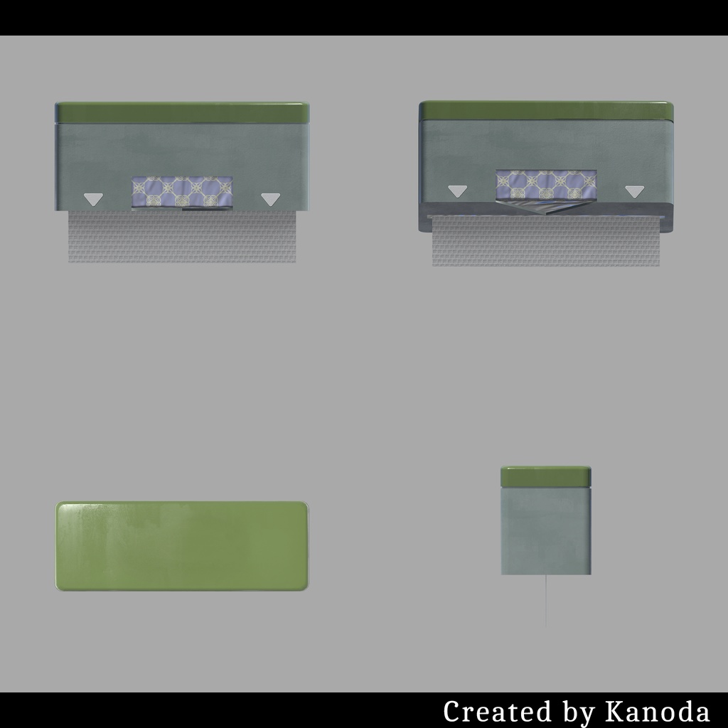 【VRChatワールド用】普通のペーパータオル